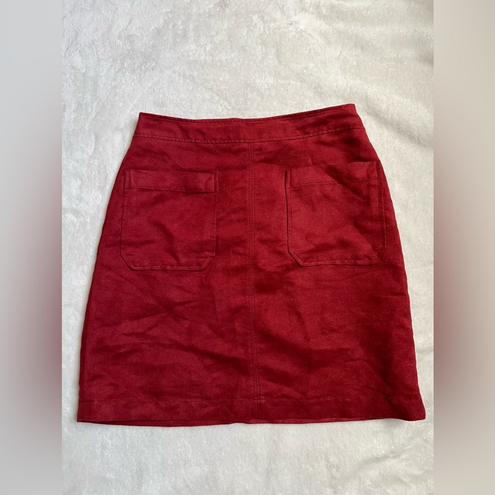 Sanctuary mini skirt rust xs